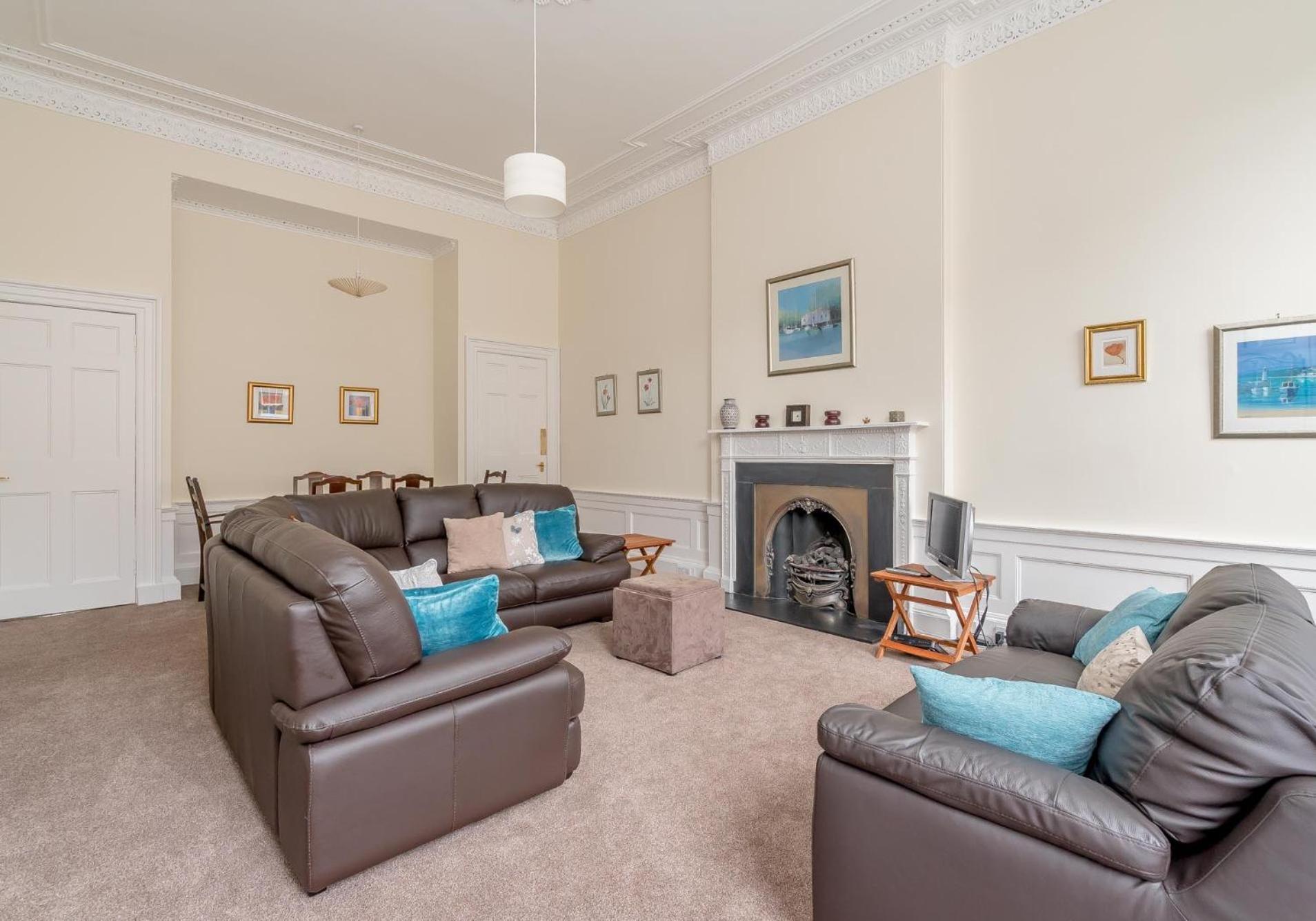 Melville Street Apartment Edimburgo Esterno foto