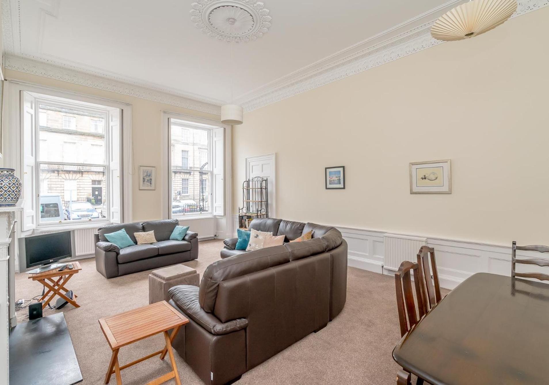 Melville Street Apartment Edimburgo Esterno foto