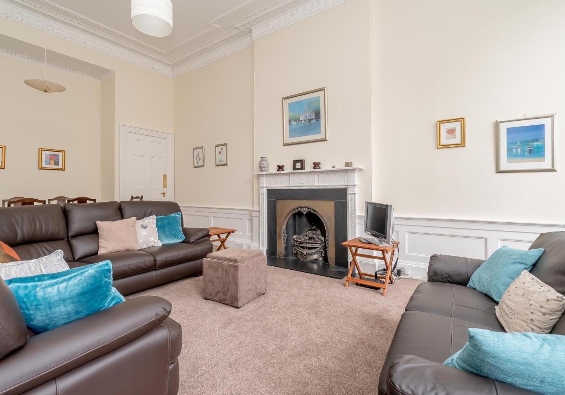Melville Street Apartment Edimburgo Esterno foto